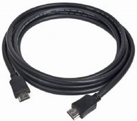 Gembird 10m HDMI M/M HDMI kabel HDMI Type A (Standaard) Zwart