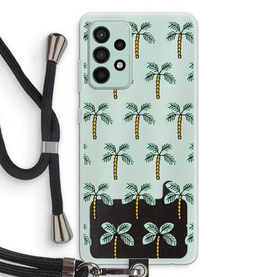 Paradise: Samsung Galaxy A52s 5G Transparant Hoesje met koord