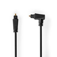 Nedis Optische Audiokabel | TosLink Male naar TosLink Male | 1 m | 1 stuks - CAGP25200BK10 CAGP25200BK10 Nedis Optische Audiokabel | TosLink Male naar TosLink Male | 1 m | 1 stuks - CAGP25200BK10 CAGP25200BK10