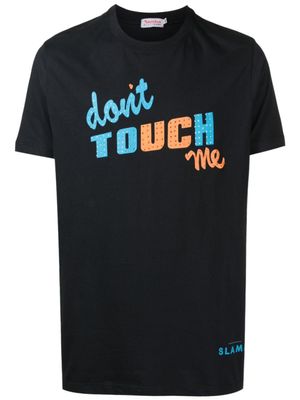 Amir Slama t-shirt en coton à imprimé graphique - Noir