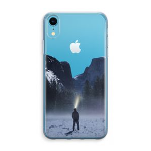 Wanderlust: iPhone XR Transparant Hoesje