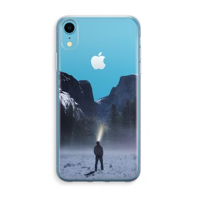 Wanderlust: iPhone XR Transparant Hoesje