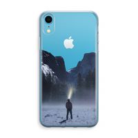 Wanderlust: iPhone XR Transparant Hoesje