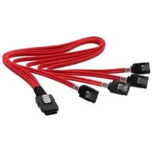 InLine 27620A SCSI-kabel Rood 0,75 m