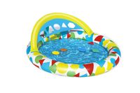Bestway 47" x 46" x 18"/1.20m x 1.17m x 46cm Splash & Learn Kiddie Pool - thumbnail