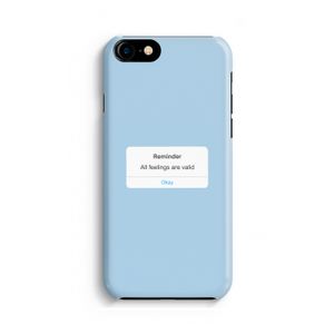 Reminder: iPhone 8 Volledig Geprint Hoesje