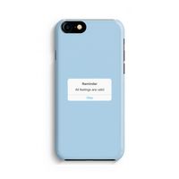 Reminder: iPhone 8 Volledig Geprint Hoesje