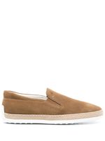 Tod's baskets à design sans lacets - Marron