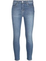 L'Agence jean Margot skinny à taille haute - Bleu - thumbnail