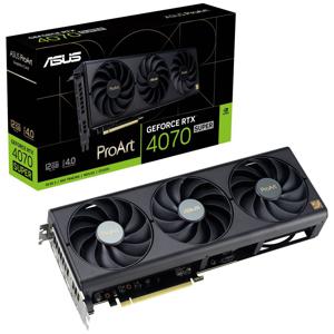 Asus Nvidia GeForce RTX 4070 Super Videokaart ProArt 12 GB GDDR6X-RAM PCIe x16 DisplayPort, HDMI NVIDIA G-Sync