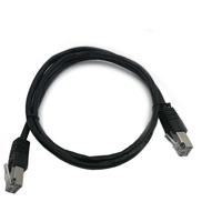 RJ45-kabel - LINEAR - PCC6FNB - Cat.6 - Afgeschermd - F/UTP - Zwart - 1 m