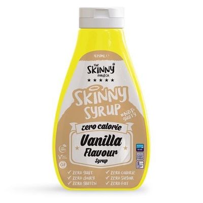 Skinny Food Co. - Vanilla Syrup (tht eind juni 2022) Skinny Food Co. - Vanilla Syrup (tht eind juni 2022)