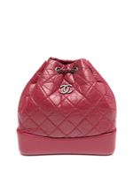 CHANEL Pre-Owned sac à dos Gabrielle à matelassage losanges - Rouge - thumbnail