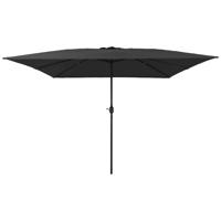 VidaXL Tuinparasol antraciet 295 x 295 x 245 cm polyester en staal