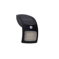 Searchlight Zwarte wandlampSolar design - 67420BK-PIR