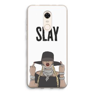 Slay All Day: Xiaomi Redmi 5 Transparant Hoesje