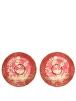 GINORI 1735 assiettes Rubrum en porcelaine (lot de deux) - Rouge - thumbnail