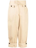 3.1 Phillip Lim pantalon court à taille haute - Tons neutres