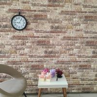 VidaXL 10 st wandpanelen 3d meerkleurige baksteen eps