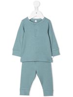 MORI pyjama en maille nervurée - Bleu