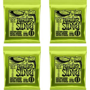 Ernie Ball 2221 Regular Slinky snaren voor elektrische gitaar (4 sets)