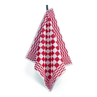 BYRKLUND Keukendoek Clean & Fresh Rood - 6x 50x50 cm