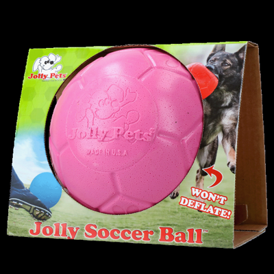 Jolly Soccer Ball 20Cm Roze