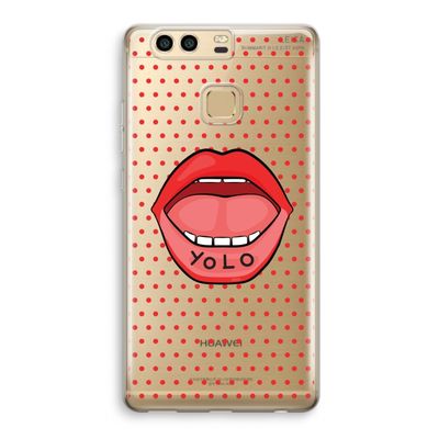 Yolo Denise: Huawei P9 Transparant Hoesje