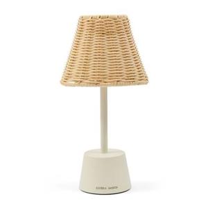 Riviera Maison - Luminee Rattan USB Table Lamp - Flax