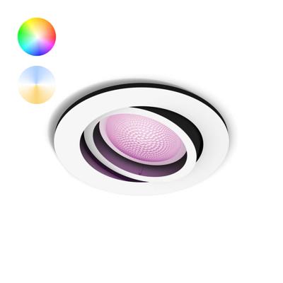 Philips Ronde inbouwspotHue Centura - White and Color richtbaar wit - 929003809601