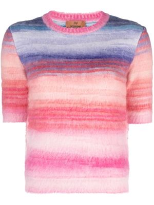 Missoni haut à effet texturé - Bleu