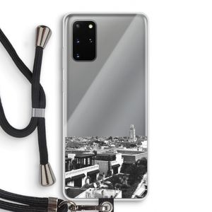 Marrakech Skyline : Samsung Galaxy S20 Plus Transparant Hoesje met koord