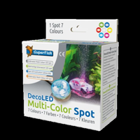 Superfish Deco LED meerkleuren spot