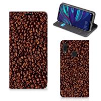 Huawei Y7 hoesje Y7 Pro (2019) | Flip Style Cover | Koffiebonen