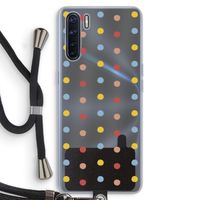 Bollen: Oppo A91 Transparant Hoesje met koord