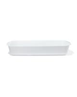 HEMA Ovenschaal 31x19x5.5cm porselein wit (wit)