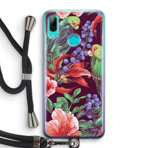 Papegaaien: Huawei P Smart (2019) Transparant Hoesje met koord