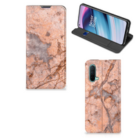 OnePlus Nord CE 5G Standcase Marmer Oranje - thumbnail