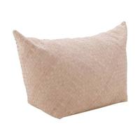 vtwonen Bean Bag - Poef - Zitzak - Donkerbeige - Suede - 92x38x54cm