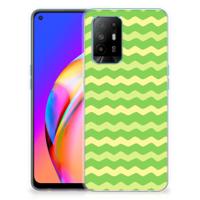 OPPO A94 5G | Reno5 Z | TPU bumper | Waves Green