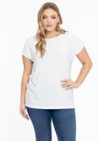 Yoek T-shirt kapmouwen | Wit | Maat 50/52