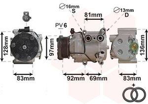 Airco Compressor 1.8/2.0 1800K171