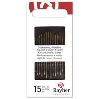 Ryaher Naalden setje - 15x in 4 formaten - borduur naalden Ryaher Naalden setje - 15x in 4 formaten - borduur naalden