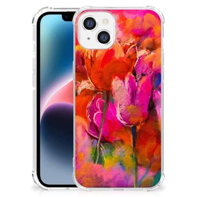 Back Cover Apple iPhone 14 Plus Tulips Back Cover Apple iPhone 14 Plus Tulips
