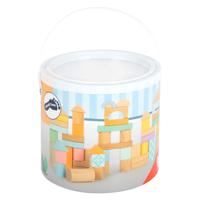 Small Foot houten bouwblokken pastel, 50dlg.