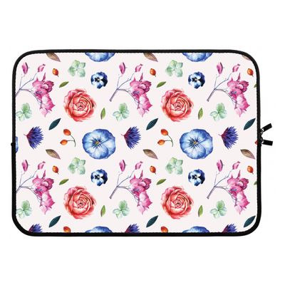 Bloemetjes: Laptop sleeve 15 inch