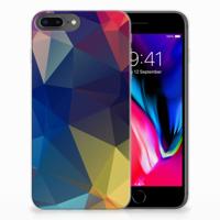 Apple iPhone 7 Plus | 8 Plus | TPU Hoesje | Polygon Dark