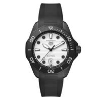 Horlogeband Tag Heuer WBP201D / FT6197-00 Rubber Zwart 21.5mm