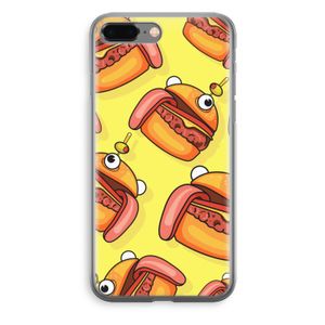 Hamburger: iPhone 8 Plus Transparant Hoesje