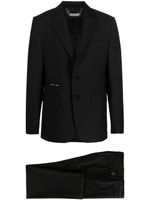 Philipp Plein costume à veste à simple boutonnage - Noir - thumbnail